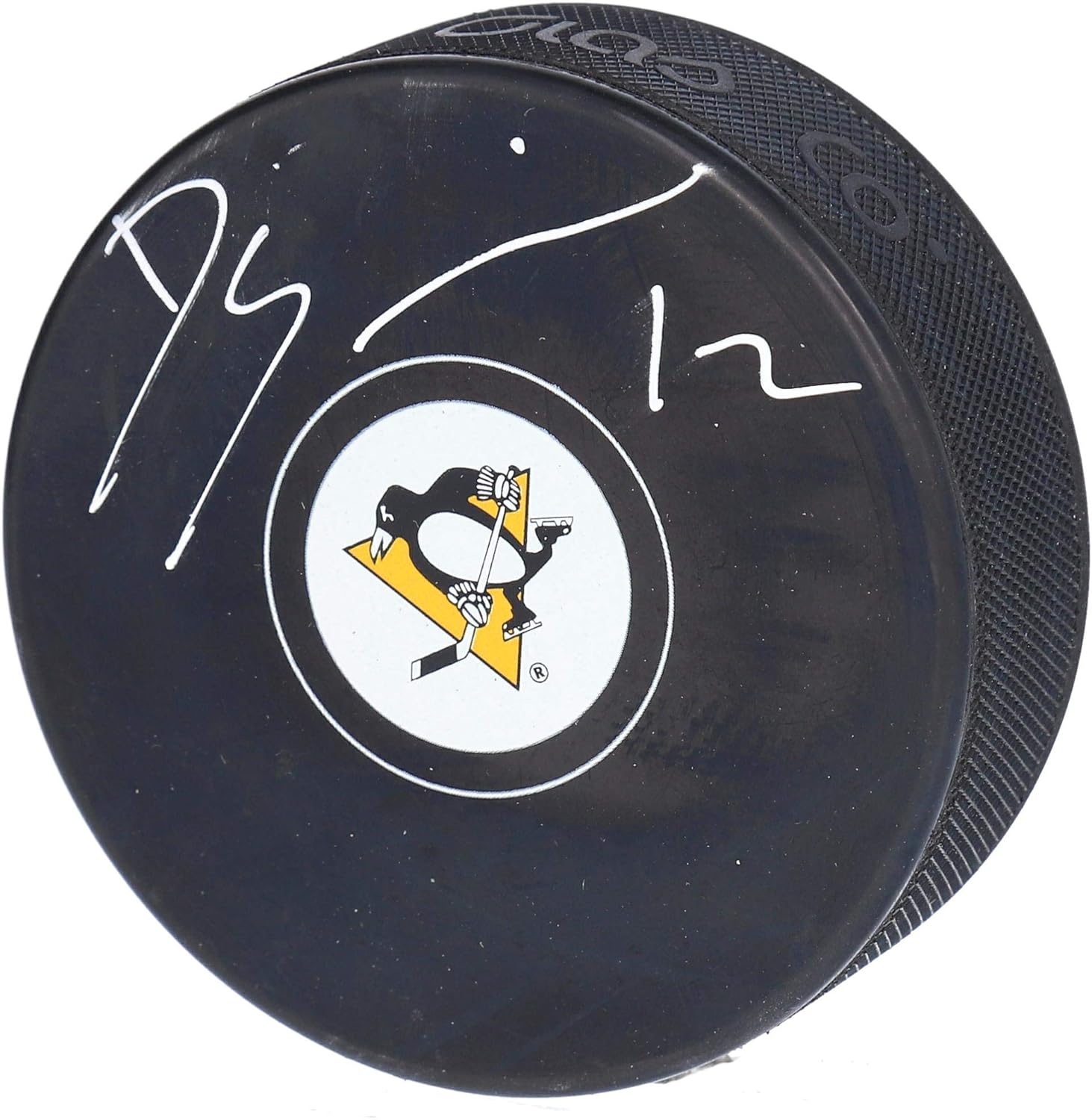 hockey puck teething ring