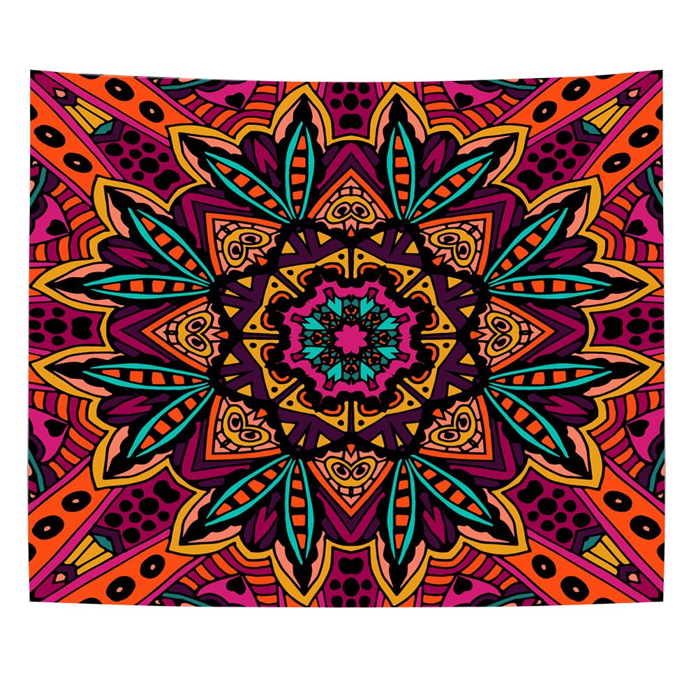 Hippie Mandala Elefante Tapiz Colgante De Pared Decoracion Hogar