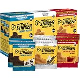 Honey Stinger Organic Energy Waffle Fan Favorites Variety Pack of 18, Vanilla, Cookies and Cream, 6 Pack Each of Peanut Butter Strawberry, Nutritious Stroopwafel Snack for Exercise, Cycling, Running