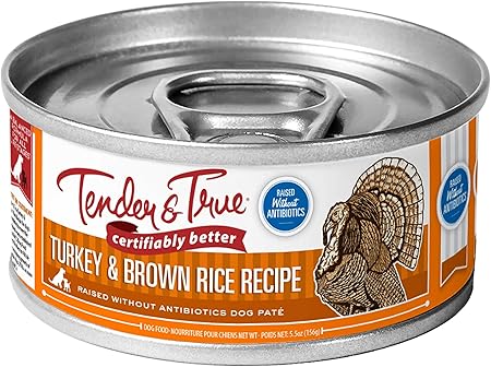 tender and true canned dog food