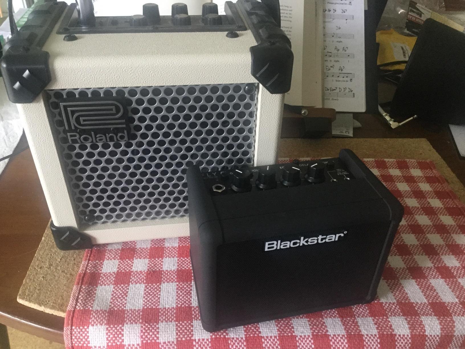 18/mo Finance Blackstar Electric Guitar Mini Amplifier, Black