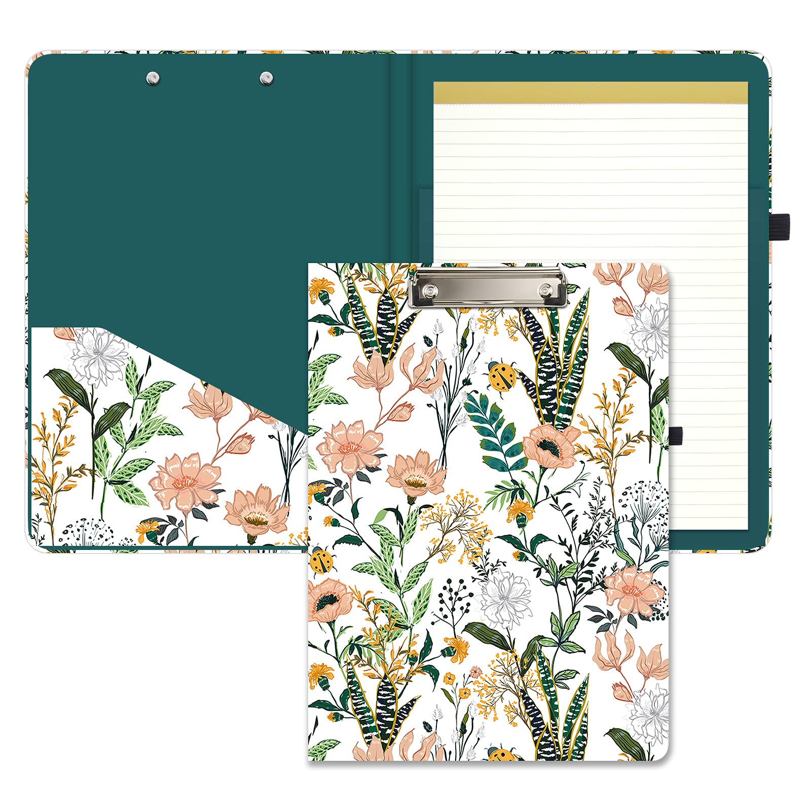 Hongri Clipboard Folio with Refillable Lined