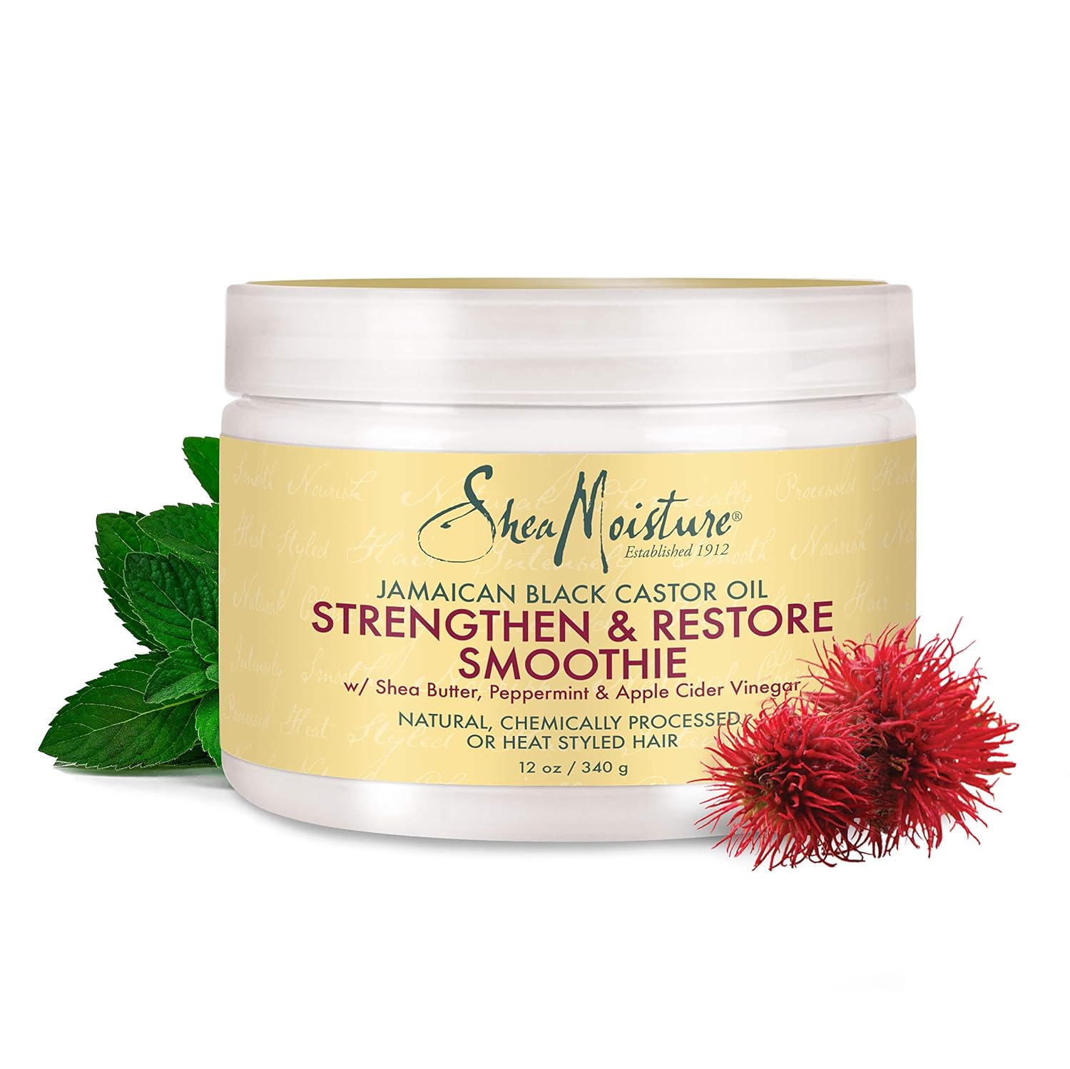 Shea Moisture Jamaican Black Castor Oil Smoothie, 12 Ounce : Beauty