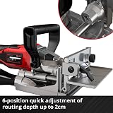 Einhell TE-BJ 18 Li Cordless Biscuit Jointer 18V Power X-Change Plate Joiner view 6