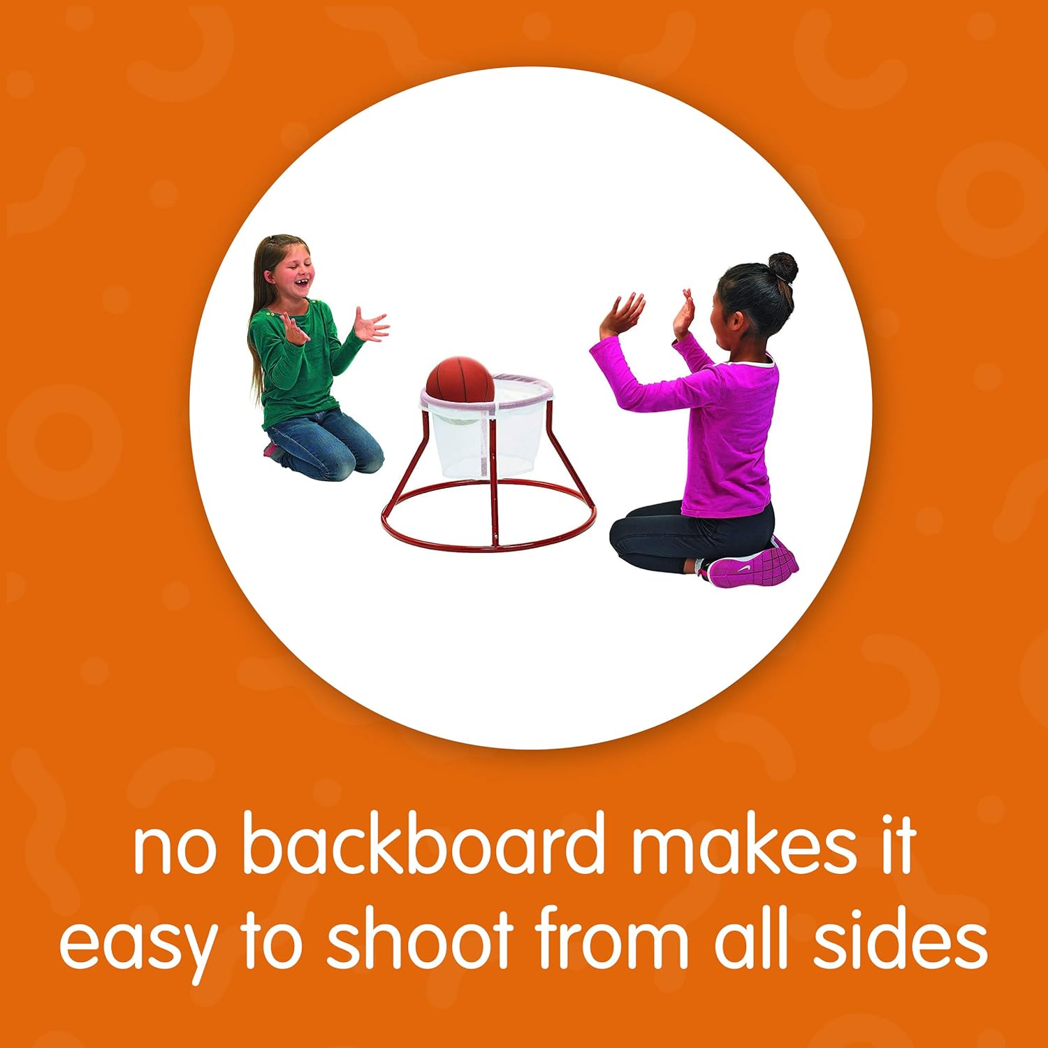 Excellerations Oversized Rim, Easy Score Basketball Hoop Set for Toddlers and Kids Toy Slamdunk: Industrial & Scientific