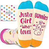 Bebila Cute Fuzzy Bunny Socks for Women Novelty Rabbit Socks Funny Bunny Gifts for Women