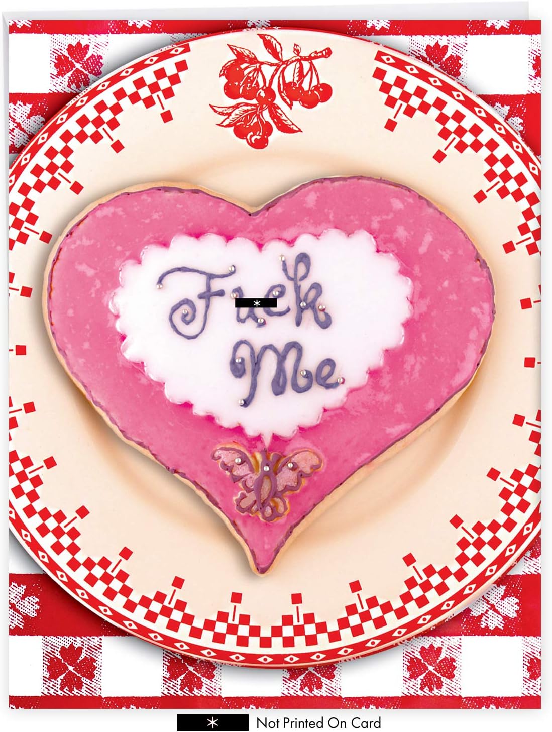 Amazon Com Nobleworks Funny Valentines Card For Adults 8 5 X 11 Inch Big Naughty Romance Greeting Card For Valentine S Day F Ck Me J2090 Office Products