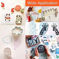 26Pcs Rubber Stamp Making Kit, Block Printing
