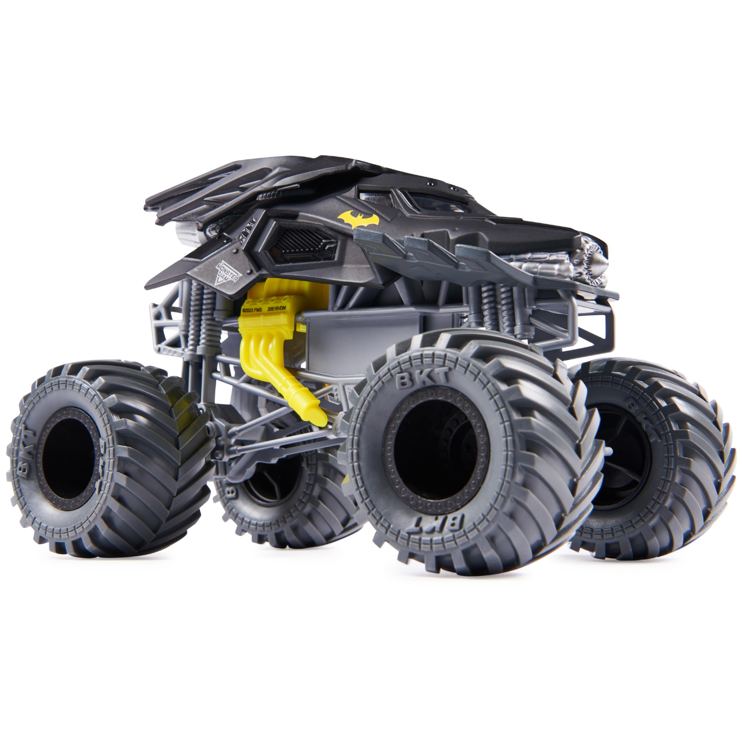 Monster Jam, offizieller Batmobile Monster Jam Truck, Metall-Spritzguss-Fahrzeug zum Spielen und Sammeln im Maßstab 1:24 4