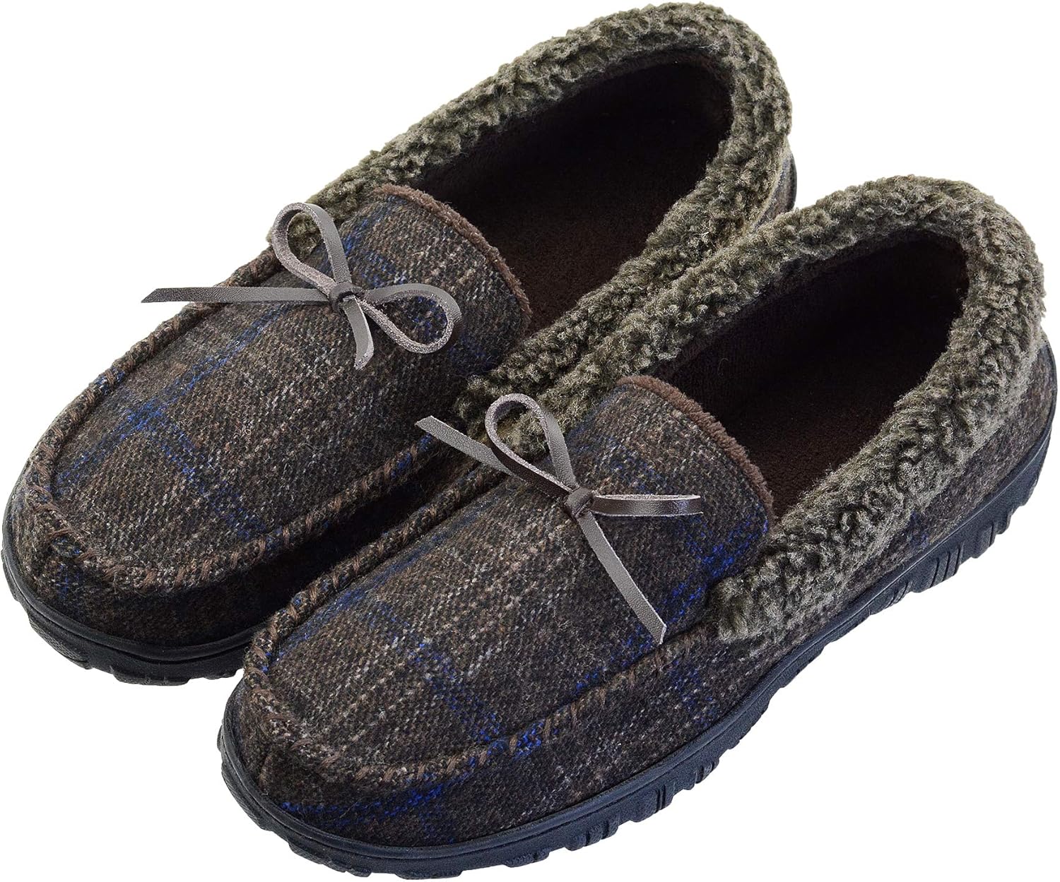 LseLom - Zapatillas para hombre con espuma viscoelástica acogedora