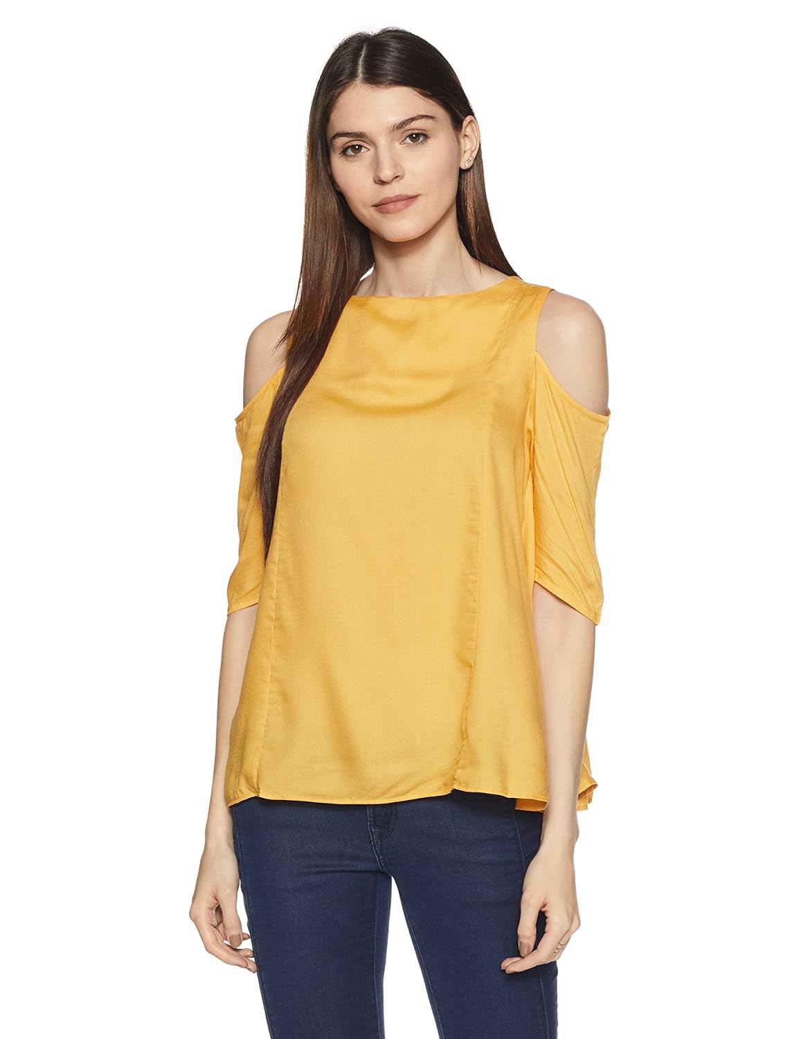 van heusen women's plain regular fit modal shirt