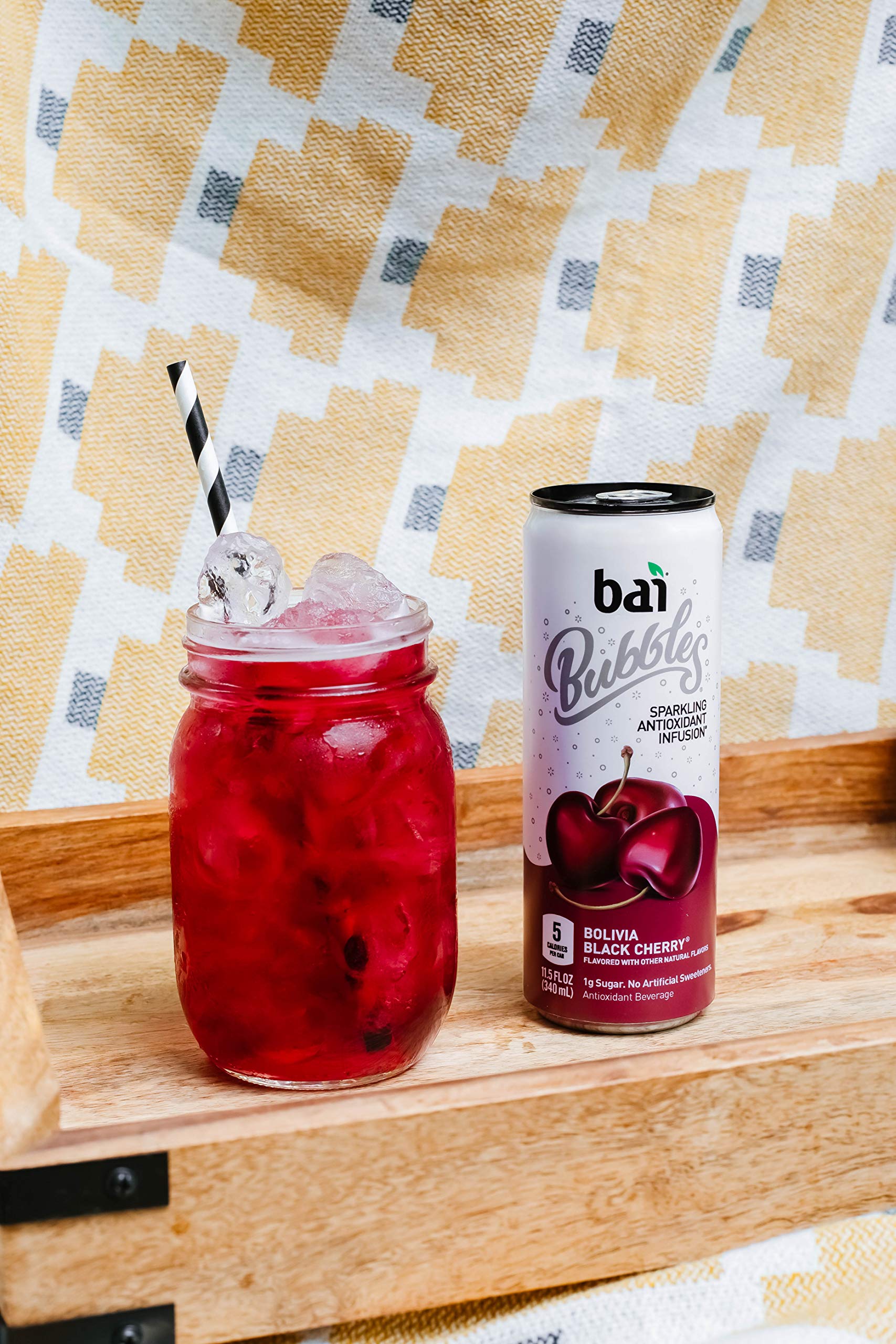 Bai Bubbles Sparkling Water, Voyager Variety Pack, Antioxidant Infused