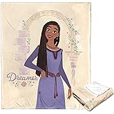 Northwest Disney Wish Silk Touch Throw Blanket, 50 x 60 inches, Wish, Hope, & Dream
