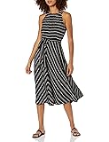Tommy Hilfiger Women's Chiffon Midi Dress, Jet