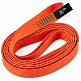 9KM DWLIFE Climbing Sling, 16mm Nylon Webbing, UIAA Certified 22kN | Climbing Webbing Sling for Rock Climbing, Mountaineering, Rappelling, Quickdraws and Rescue Use in 12/24/48in Lengths