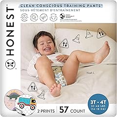 The Honest Company Clean Conscious Training Pants for Sensitive Skin, Hypoallergenic, Fragrance-Free, Rompin' & Stompin' Digg