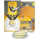 Bird Barrier Optical Gel 24 Pack | Natural Multisensory Bird Deterrent | Easy Installation | Discreet Appearance | Long-Lasting Solution | Repels Birds on Roofs, Beams Signs, Soffits, Ledges, and More
