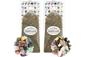 Sluiceboy Prospecting - 5 Pound Gemstone Paydirt | 2 Pack Special | Gem Mining Rough Stone Mix | Guaranteed Gems | Rock Dig Gem Dig