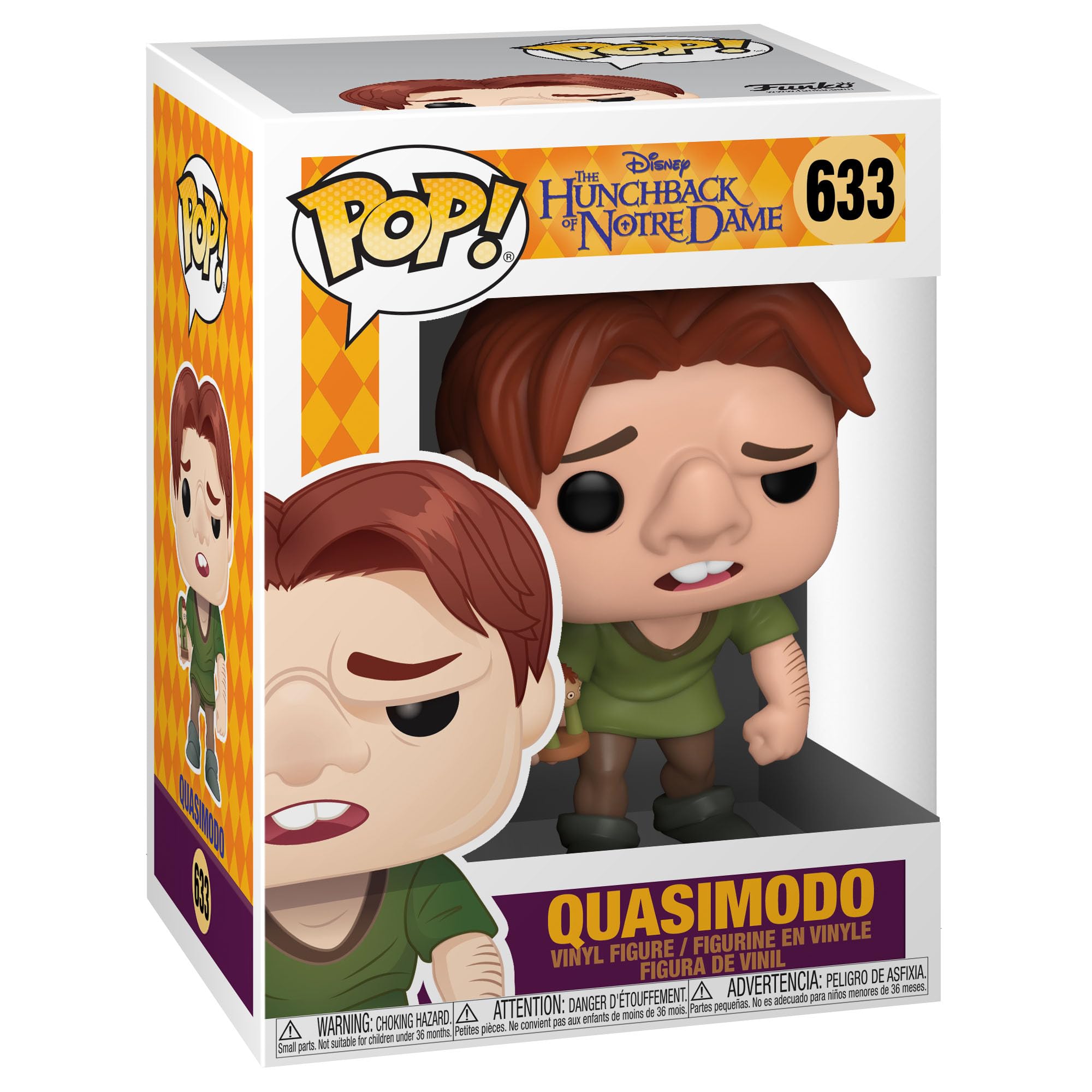 Funko POP! Disney: Hunchback Of Notre Dame - Quasimodo - Collectable Vinyl Figure - Gift Idea - Official Merchandise - Toys for Kids & Adults - Movies Fans - Model Figure for Collectors and Display