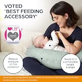 Niimo XXL Pregnancy Pillow & Nursing Pillow 100% Cotton Cover view 3