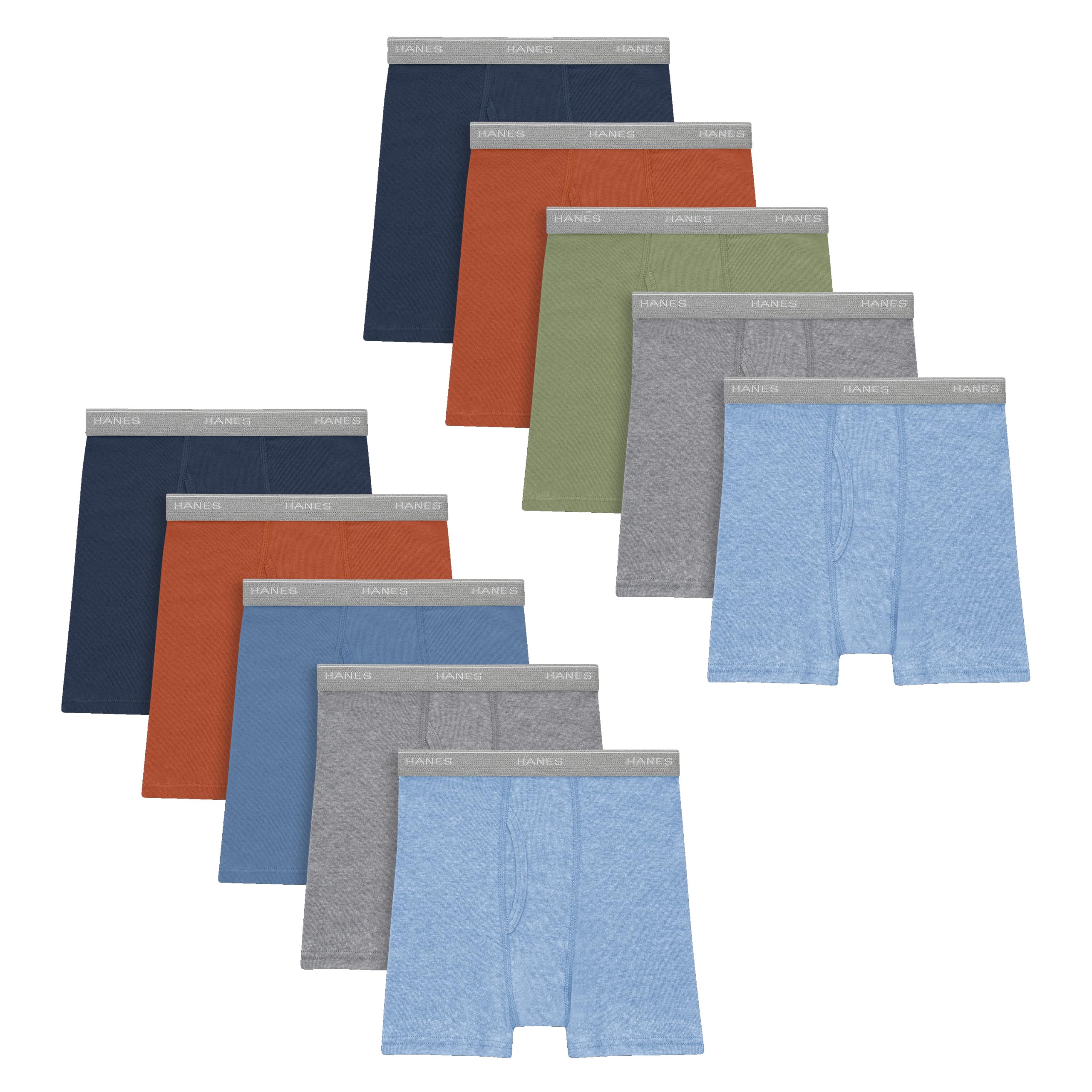Hanes Toddler Boxer Brief Underwear, Soft Boxer