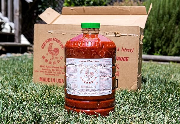 CHILI GARLIC SAUCE, 8.50 POUND,GARLIC,136.0 OUNCE HUY FONG