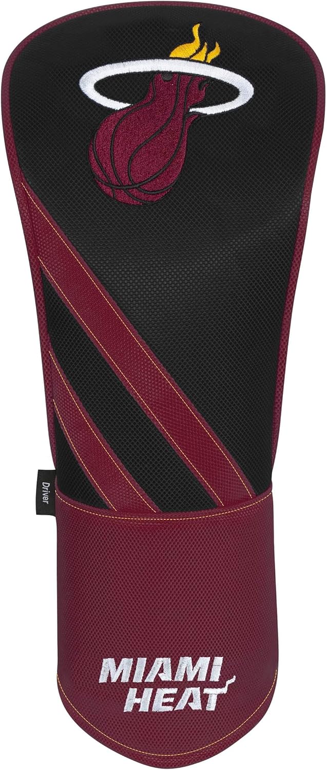 Team Effort Miami Heat Individual Driver Headcover : Sports & Outdoors