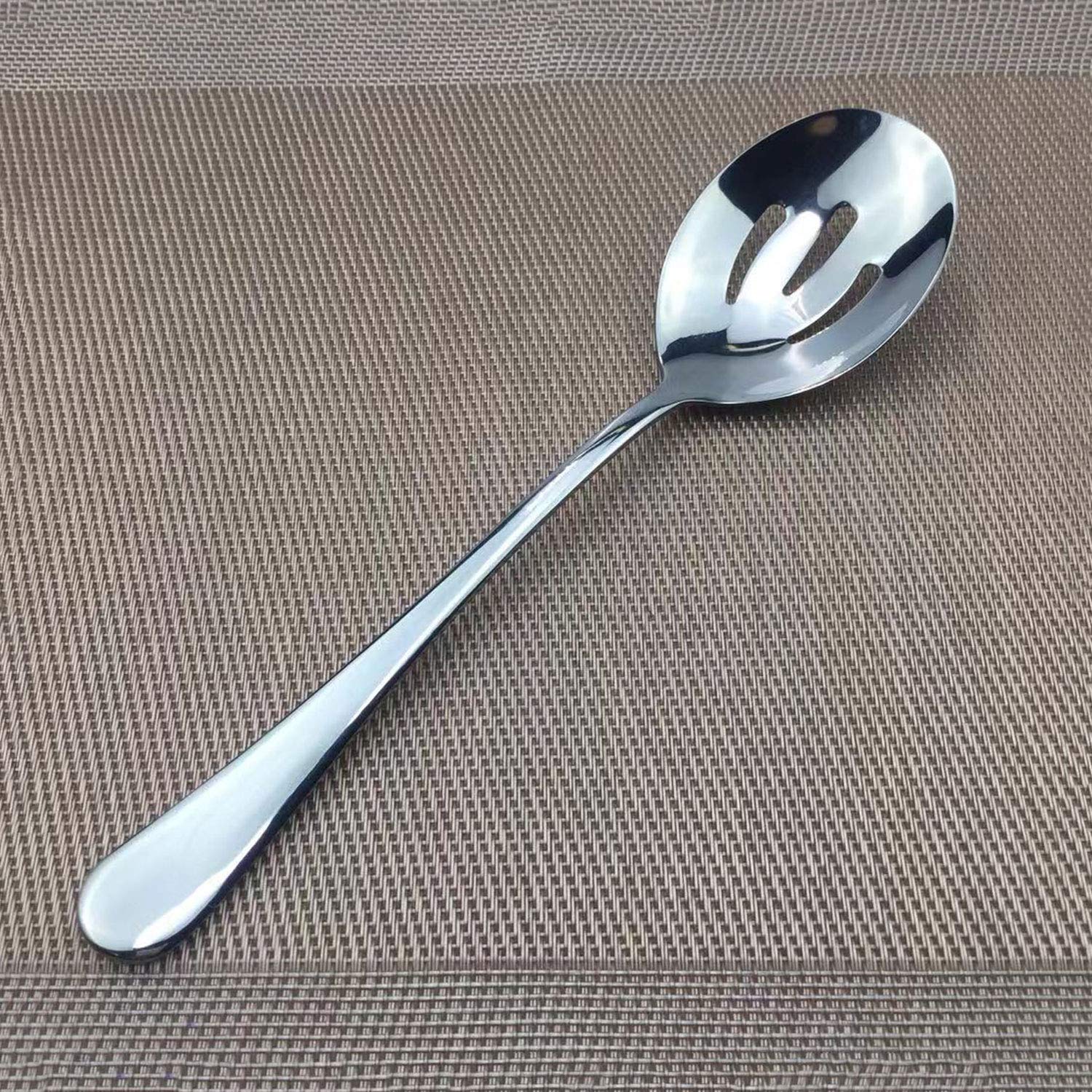 TaNaT Serving Set 5-Piece Stainless Steel Cutlery Flatware Mini Dessert Server for Home Kitchen,Restaurant and Cafes(Set of 5),Classic Style,Never Rust,with Round Edge