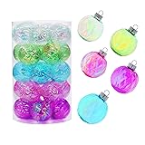MOONET 25Pcs 2.64in Christmas Decoration Balls