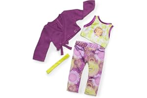 American Girl Girl of The Year Kavi Sharma 18-inch Doll Yoga Outfit Featuring 4 Pieces for Ages 8+ (Dolls Sold Separately)