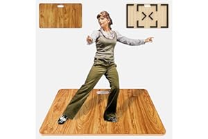 WithStar Portable Dance Floor, Tap Dance Floor, Tap Dancing Practice Board, Professional Tap Board for Tap Dancing, 47'' L x 32'' W
