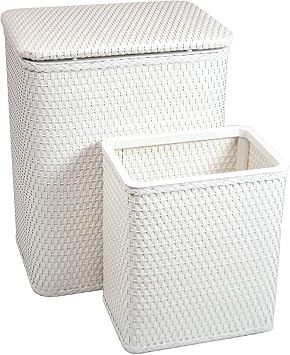 wicker nursery hamper