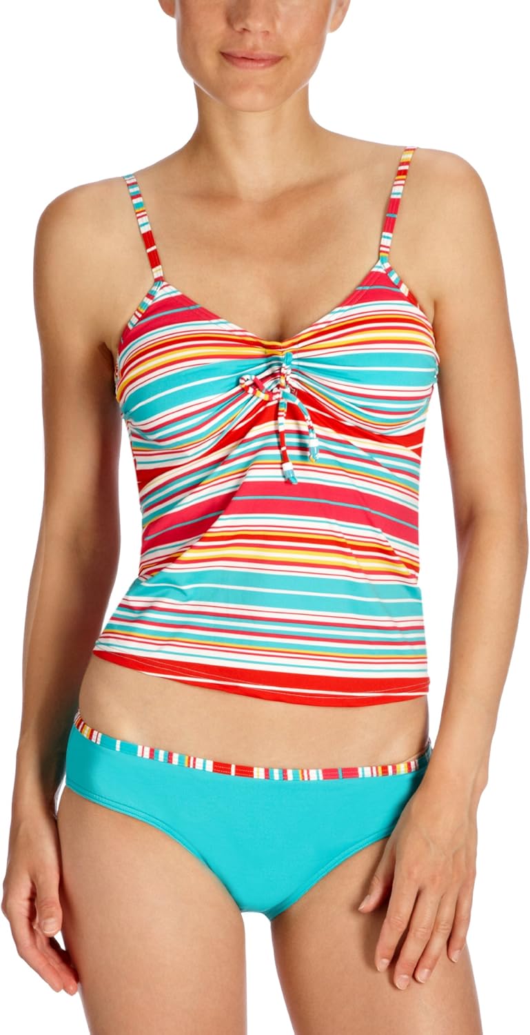 ESPRIT Bodywear Damen Tankini, gestreift Z1021/SAN Carlos, Gr. 36