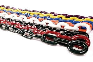 GREENFIELD PRODUCTS Greenfield - 3003.3864 2116-W White Coated Chain Anchor 5/16” x 5’