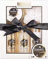 BRUBAKER Danke Mama 5-piece Shower Bath Gift Set Rose Vanilla Sponge Mum view 5