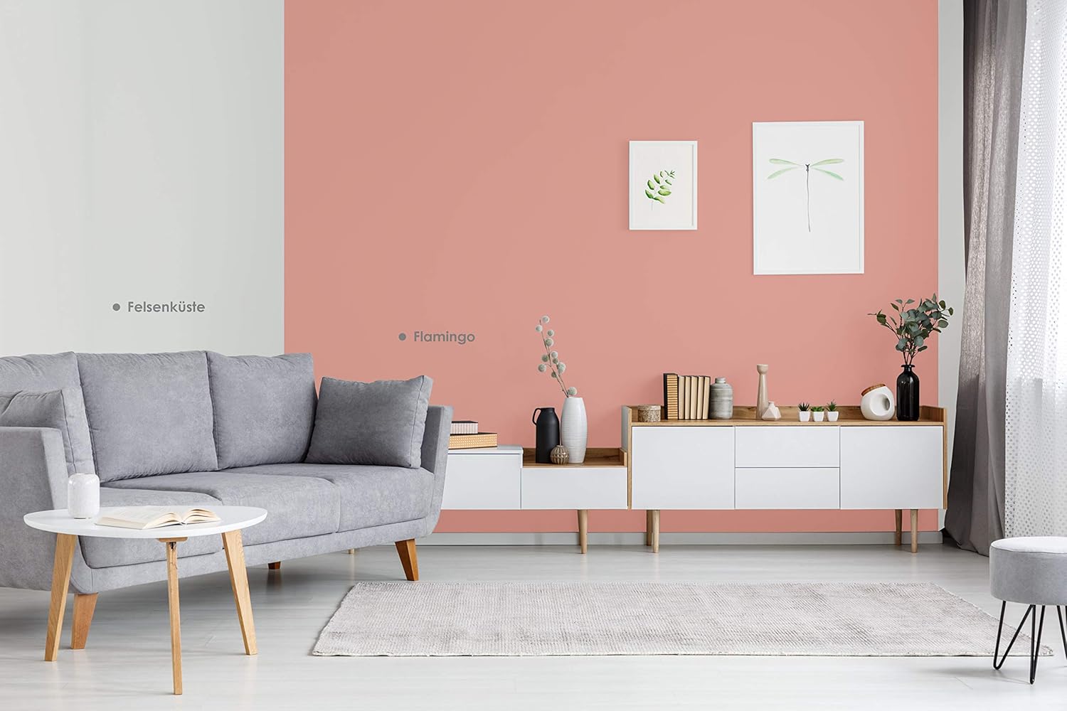 Wanders24 Pastell Erlebnisse 2 5 Liter Flamingo Edelmatte Wandfarbe Feine Farben In 40 Farbtonen Wandfarbe Grau Made In Germany Amazon De Baumarkt