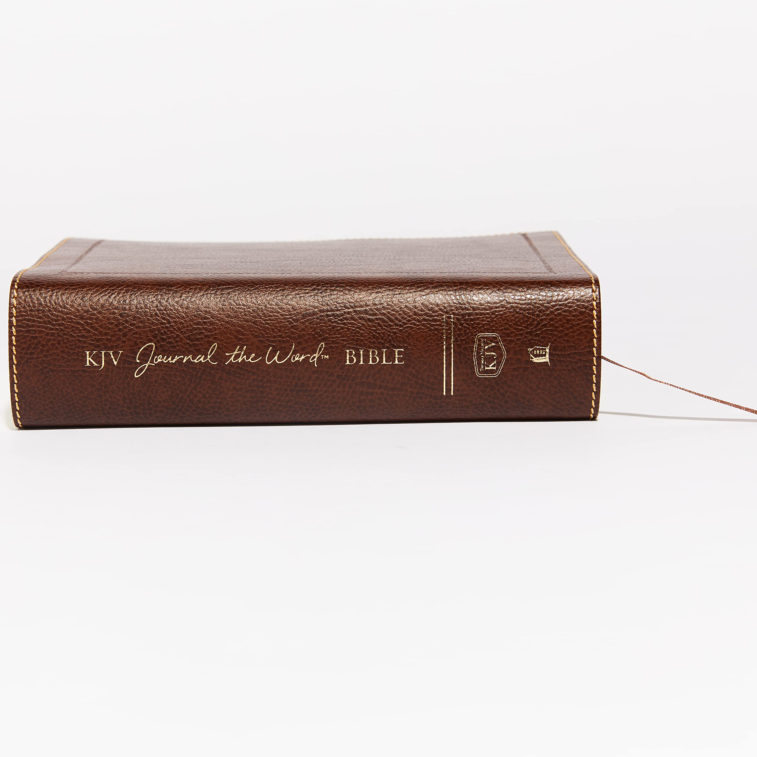 KJV Large Print Bible, Journal the Word, Reflect, Journal or Create Art Next to Your Favorite Verses (Brown Bonded Leather, Red Letter, Comfort Print: King James Version) KJV Large Print Bible, Journal the Word, Reflect, Journal or Create Art Next to Your Favorite Verses (Brown Bonded Leather, Red Letter, Comfort Print: King James Version) Leather Bound Paperback