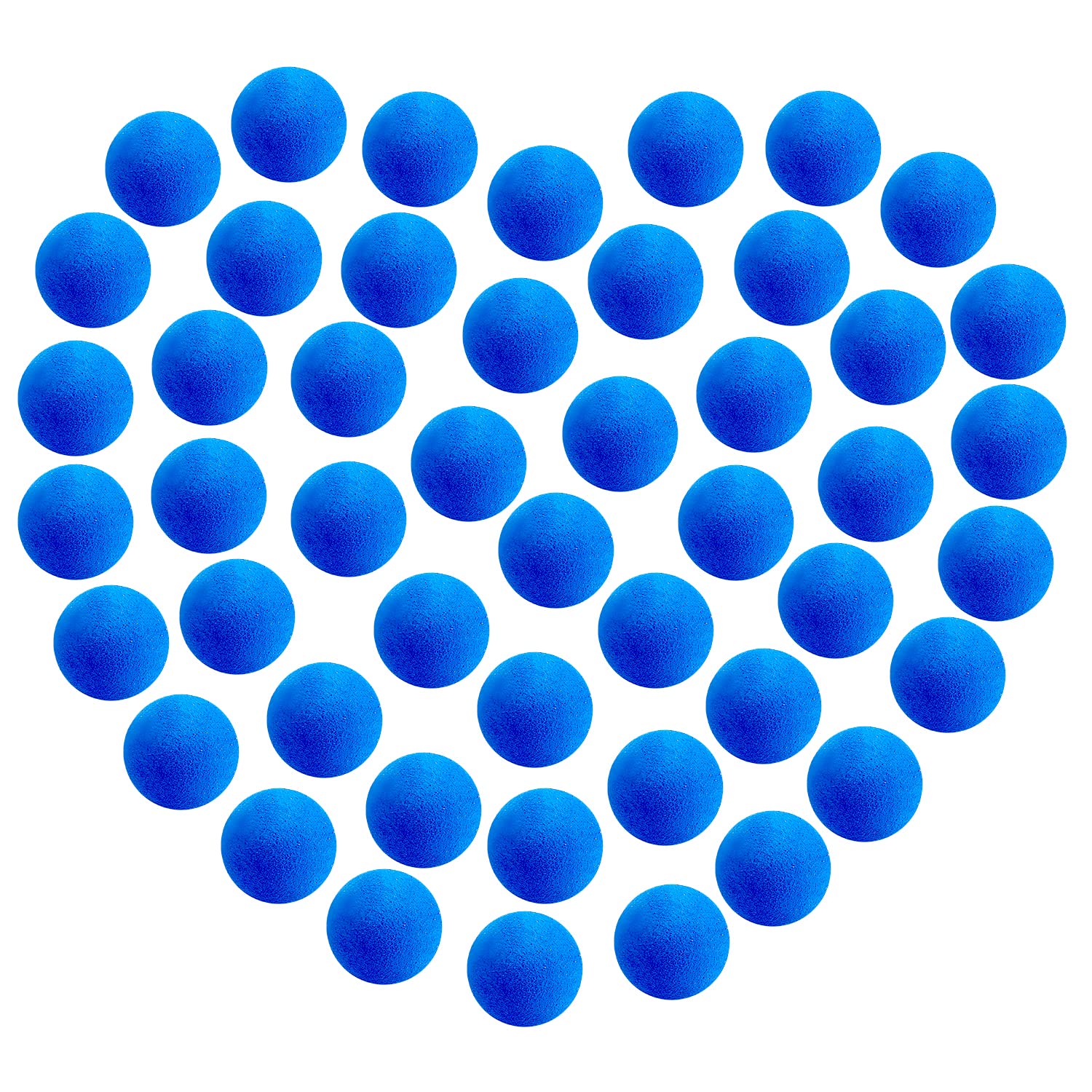 Photo 1 of 48 Pieces Popper Refill Balls,Dark Blue 1.2 Inch Soft Foam Balls Refill Popper Soft Balls for Popper Refills