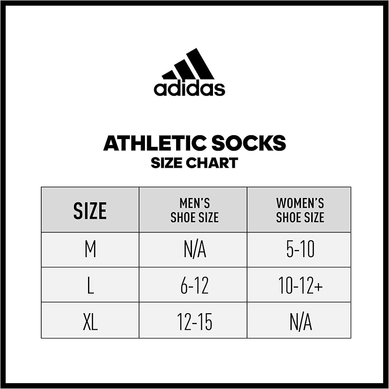 Unisex - Adulto 3-Stripes Linear Half-Crew Cushioned Socks 3 Pairs, White/Black, 40-42 — foto 7 di 7