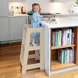 Stepup Baby Montessori Toddler Tower Adjustable Step Stool view 2