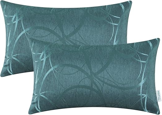 Amazon Com Calitime Pack Of 2 Cushion Covers Bolster Pillow Cases
