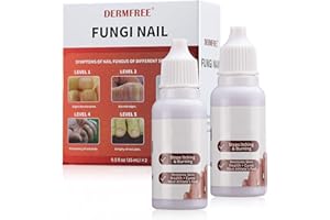 DERMFREE Toenail Fungus Treatment Extra Strength – Nail Fungus Treatment Extra Strength for Thick, Discolored Nails – Effective Toe Nail Fungus Treatments & Fast-Acting Fungus Nail Treatment.
