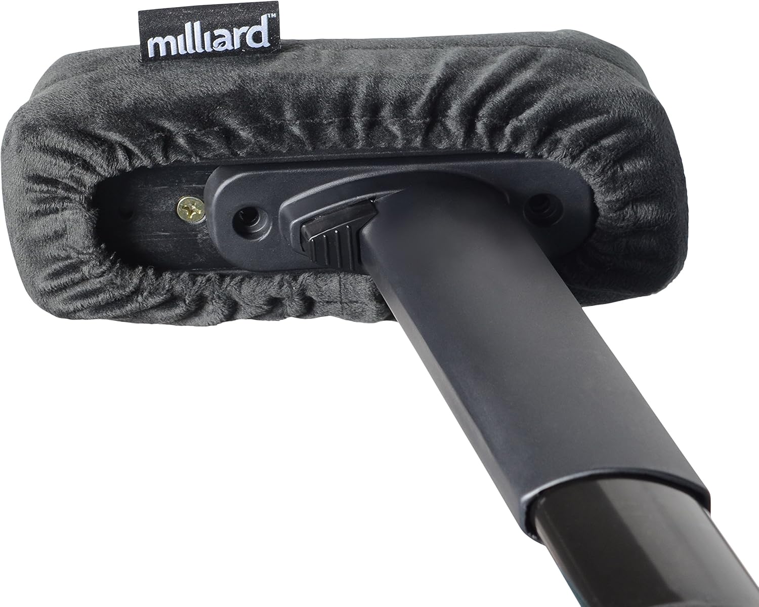 Milliard Ergonomic Office Chair Memory Foam Armrest Pad Comfy Gaming Chair Cushions for Elbow and Forearms with Removable Cover - 2 Pack High Density Foam - Black (9 x 4.25 x 1.50 in.): Furniture & Decor