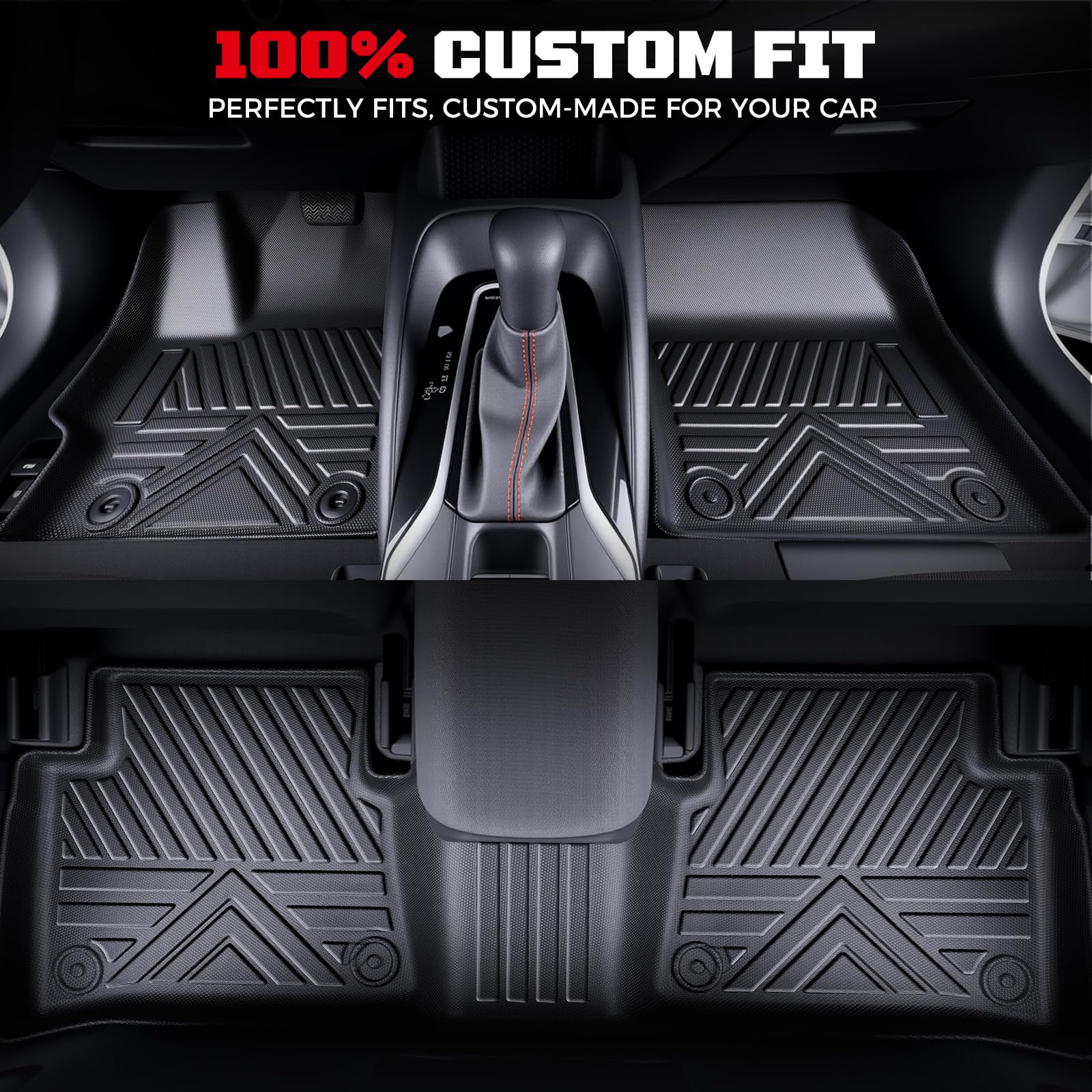Condition photo showing New/Like New for ssess custom fit tpe car floor mats for honda accord 2026 2025-2023, all-weather anti-slip protectio