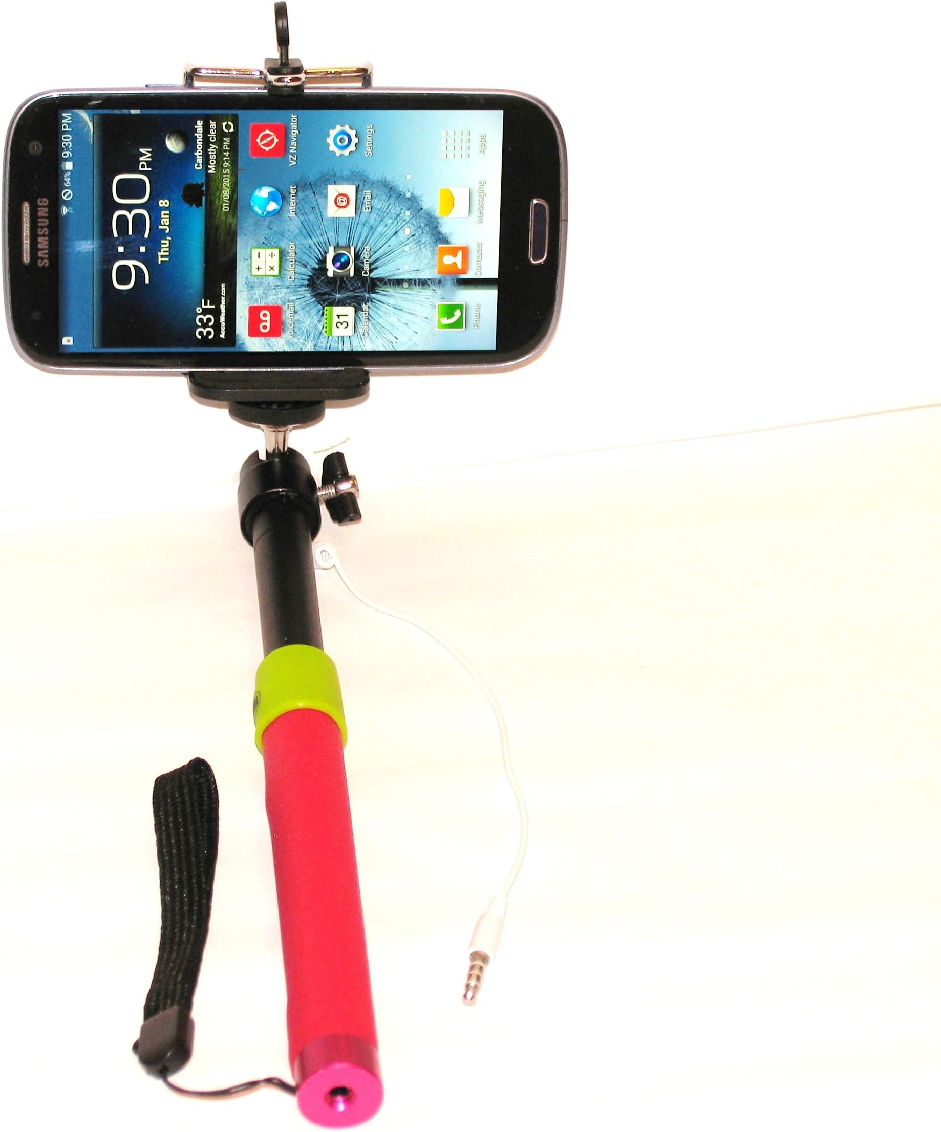 The Selfie Stick Cell Phone Camera Mount Accessory