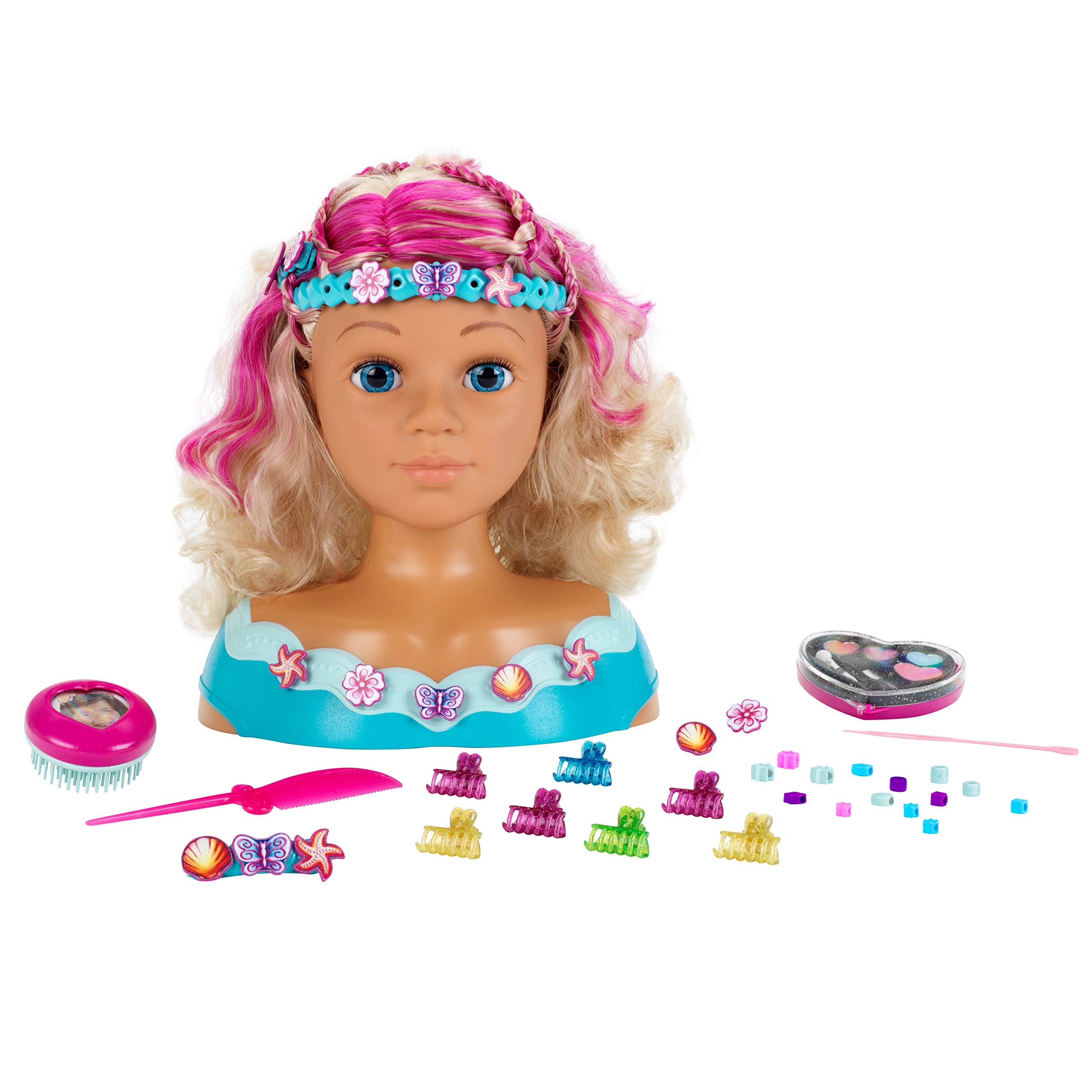 Theo Klein 5398 Princess Coralie Make up and hairstyling head Mariella