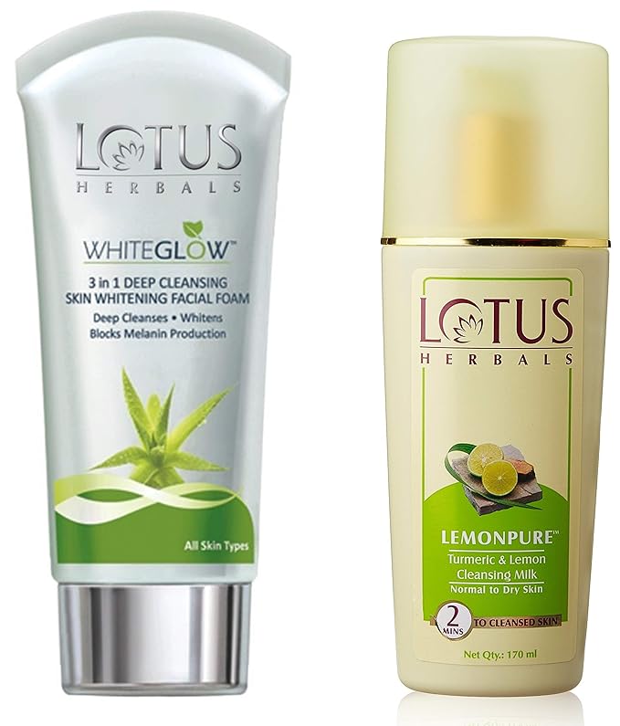 lotus cleansing milk for dry skin