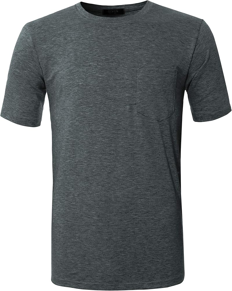 mens slim fit pocket tee