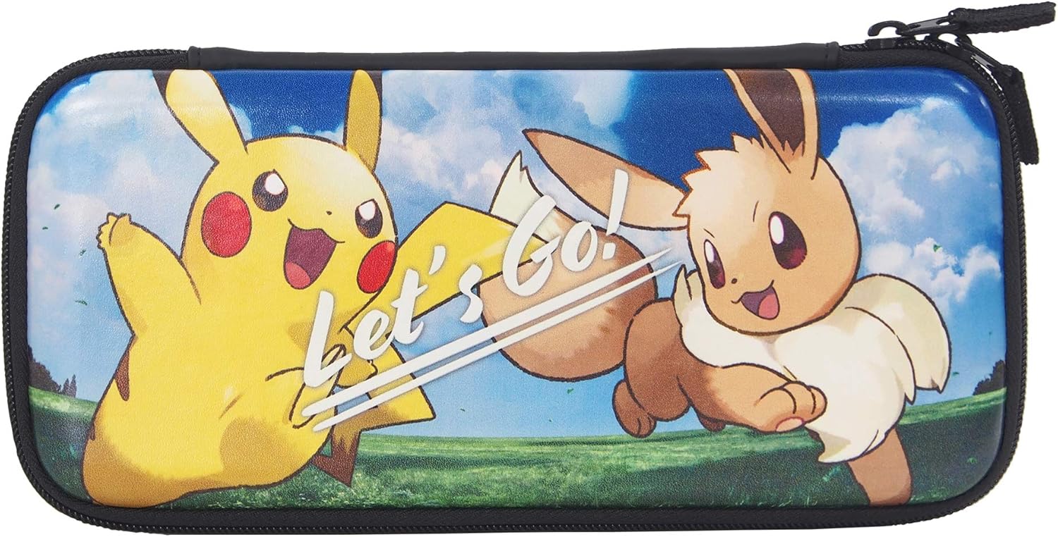 Amazon 任天堂ライセンス商品 ハードポーチ For Nintendo Switch Let S Go ピカチュウ Let S Go イーブイ 周辺機器 アクセサリ