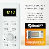 Tower 800W 20L Microwave with MagnaWave Technology White Chrome T24041WHT view 3